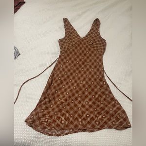 Retro rust colored dress from target!